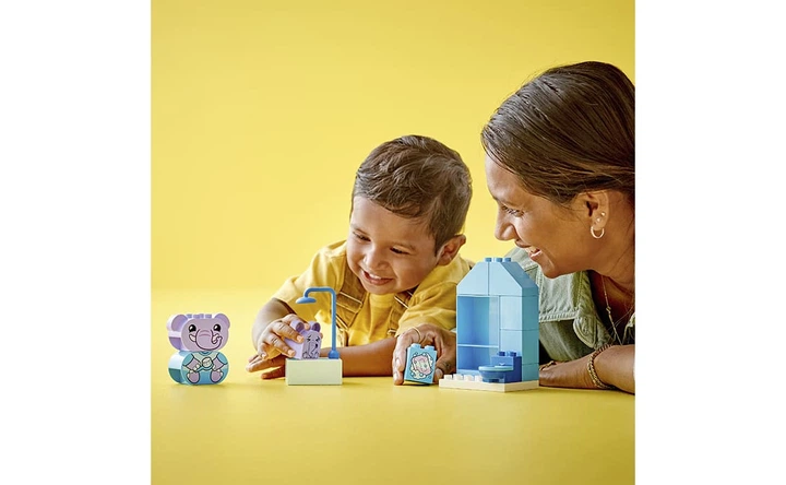 Конструктор Lego Duplo Повседневные процедуры: Время принимать ванну, 15 деталей 10413 - Фото 3 Конструктор Lego Duplo Повседневные процедуры: Время принимать ванну, 15 деталей 10413 - изображение 3