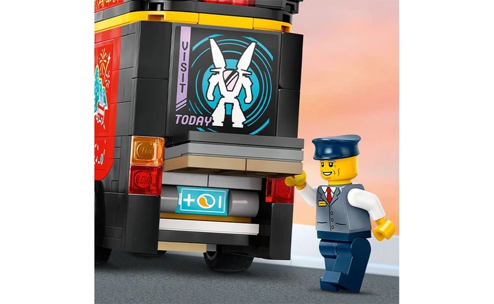 Конструктор Lego City Красный двухэтажный экскурсионный автобус, 384 детали 60407 - изображение 7