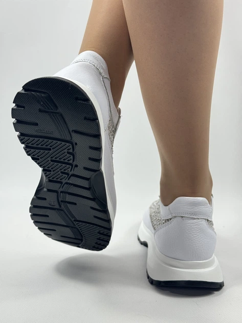 Женские кроссовки с секой Evromoda 39 (25,0см) Белый 3329 - изображение 5