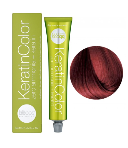 6/66 Крем-краска для волос безаммиачная BBCOS Keratin Color блондин темно-красный интенсивный 100 мл - Фото 1 6/66 Крем-краска для волос безаммиачная BBCOS Keratin Color блондин темно-красный интенсивный 100 мл - изображение 1