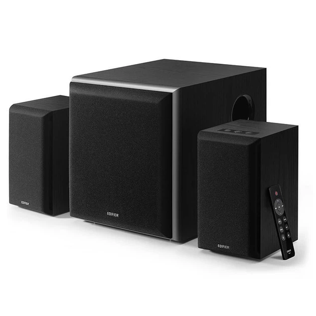 Акустична система Edifier M601DB 2.1 110W Bluetooth Black (M601DB Black) - Фото 2 Акустична система Edifier M601DB 2.1 110W Bluetooth Black (M601DB Black) - зображення 2