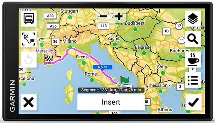 GPS-навигатор GARMIN Dezl LGV610 MT-D Europa (010-02738-10) (для грузовых автомобилей) - изображение 4