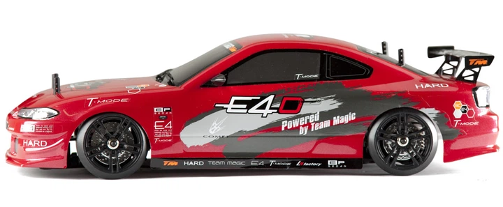 Дрифт 1:10 Team Magic E4D Nissan S15 (красный) - изображение 2