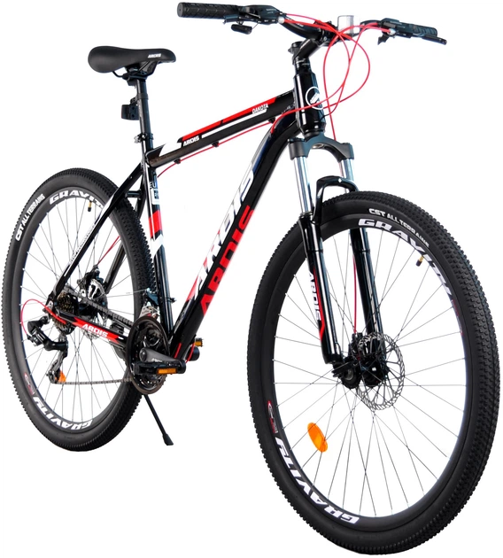 Велосипед Ardis Dacota 29" 19" 2023 Черно-красный (0243-К-19) - изображение 3