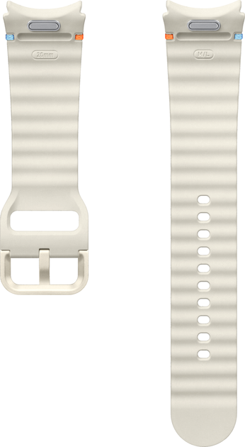Pasek Samsung Sport Band (M/L) do Samsung Galaxy Watch 7 Cream (ET-SNL31LWEGEU) - obraz 2