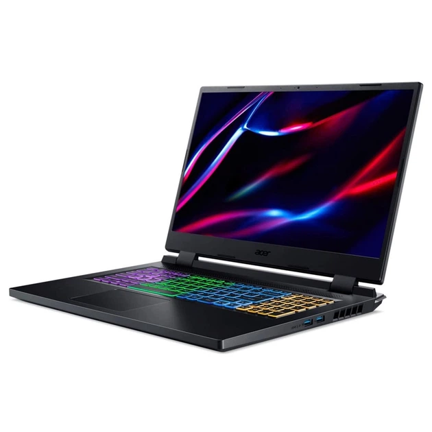 Ноутбук Acer Nitro 5 AN517-55 17.3" FHD IPS, Intel i5-12450H, 16GB, F512GB, NVD4050-6, Lin, чорний - Фото 2 Ноутбук Acer Nitro 5 AN517-55 17.3" FHD IPS, Intel i5-12450H, 16GB, F512GB, NVD4050-6, Lin, чорний - зображення 2
