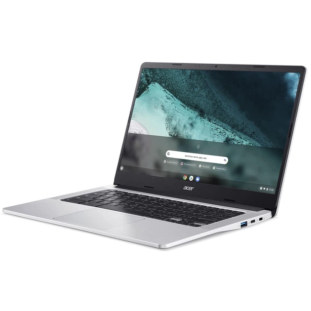 Ноутбук Acer Chromebook CB314-3HT 14" FHD IPS Touch, Intel P N6000, 8GB, F128GB, UMA, ChromeOS, серебро - Фото 3 Ноутбук Acer Chromebook CB314-3HT 14" FHD IPS Touch, Intel P N6000, 8GB, F128GB, UMA, ChromeOS, серебро - изображение 3