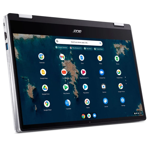 Ноутбук Acer Chromebook Spin CP314-1HN 14" FHD IPS Touch, Intel P N6000, 8GB, F128GB, UMA, ChromeOS, - Фото 5 Ноутбук Acer Chromebook Spin CP314-1HN 14" FHD IPS Touch, Intel P N6000, 8GB, F128GB, UMA, ChromeOS, - изображение 5