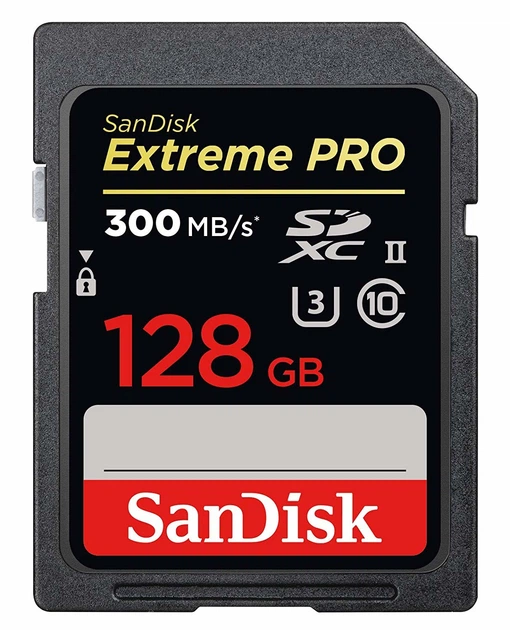 Карта памяти SanDisk 128GB SDXC C10 UHS-I U3 R170/W90MB/s Extreme Pro (SDSDXXY-128G-GN4IN) - Фото 1 Карта памяти SanDisk 128GB SDXC C10 UHS-I U3 R170/W90MB/s Extreme Pro (SDSDXXY-128G-GN4IN) - изображение 1
