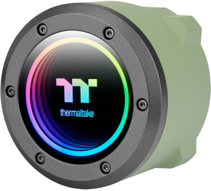 Система рідинного охолодження Thermaltake TH280 V2 ARGB Sync All-In-One Liquid Cooler Green (4711475640818) - зображення 3