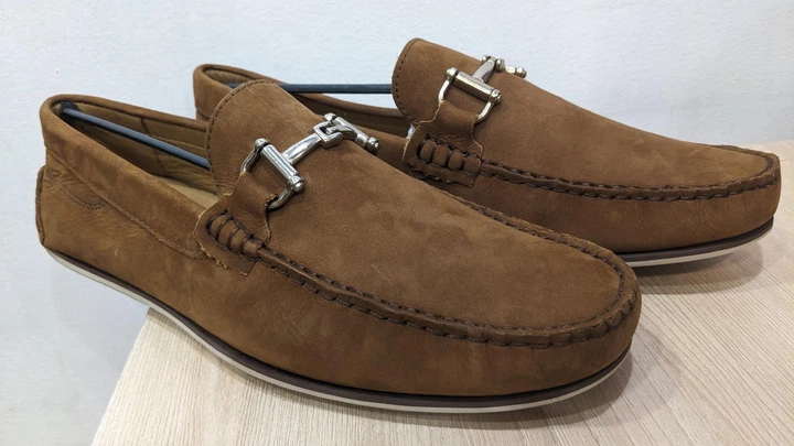 Слипони Massimo Matteo Bit Slip On Color: Tan US11 EU44 29CM - зображення 2