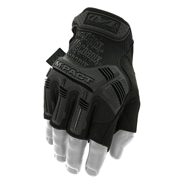 Рукавички тактичні Mechanix M-Pact® Fingerless Covert Gloves M Black - зображення 1