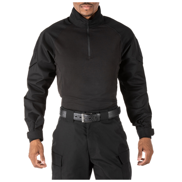 Рубашка тактическая под бронежилет 5.11 Tactical Rapid Assault Shirt L Black - изображение 1