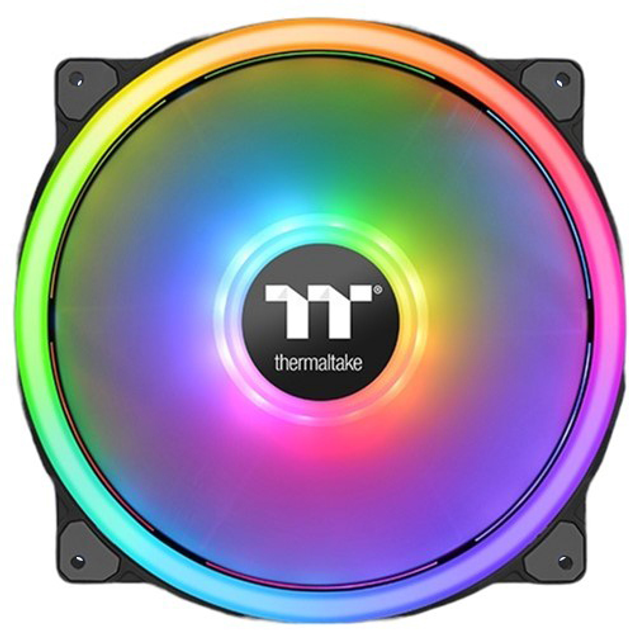 Wentylator Thermaltake Riing Trio 20 RGB Case Fan TT Premium Edition Black (4713227521567) - obraz 1