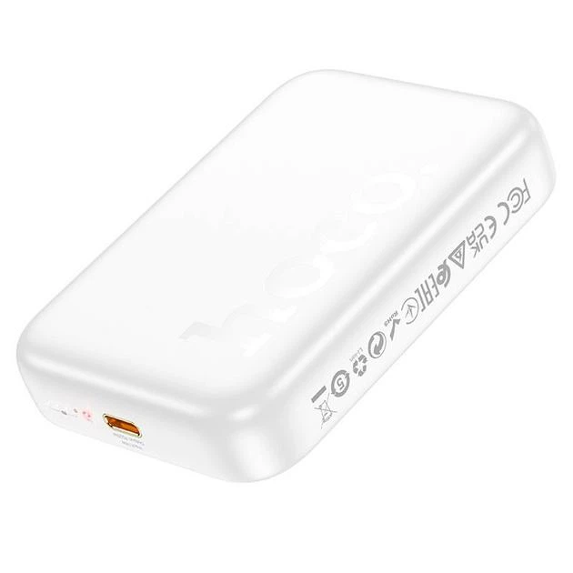 Павербанк 10000mAh Hoco J117 Esteem Magsafe PD 20W white - изображение 2