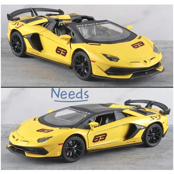 Машинка Lamborghini Aventador игрушка моделька металлическая
