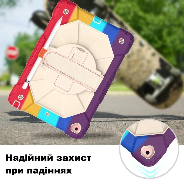 Чехол ARM Cover Apple iPad 6 (9.7") 2018 противоударный бронированный с подставкой Colorful - изображение 7
