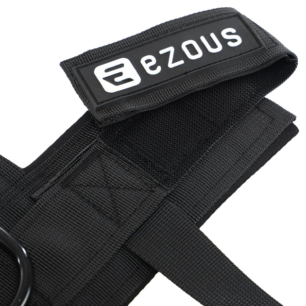 Тренировочная система для прыжков 1 кг Латекс Нейлон Полиэстер EZOUS JUMP TRAINER черный Q-07 - Фото 4 Тренировочная система для прыжков 1 кг Латекс Нейлон Полиэстер EZOUS JUMP TRAINER черный Q-07 - изображение 4