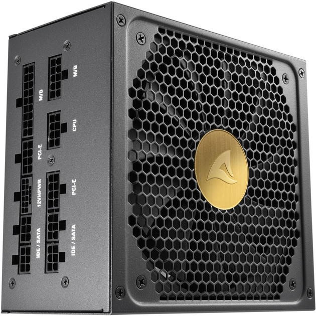 Блок питания Sharkoon REBEL P30 Gold 850W ATX3.0 (4044951038510) - изображение 1
