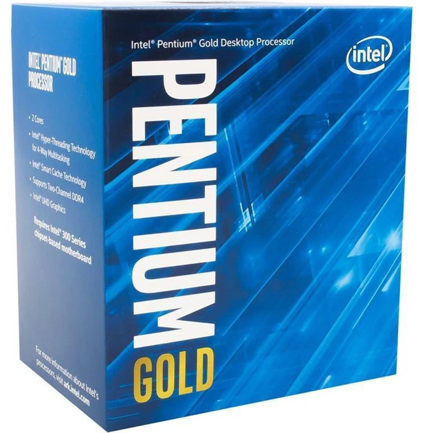 Процесор Intel Pentium Gold G6400 4.0GHz (4MB, Comet Lake, 58W, S1200) Box (DLTT) - зображення 2
