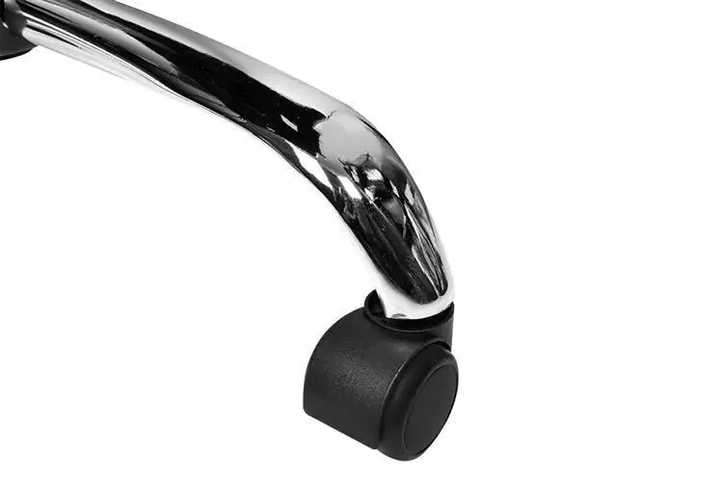 Компьютерное офисное кресло с эко кожи Malatec 8984 белое - изображение 8