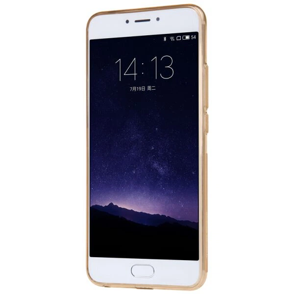 Силіконовий (TPU) чохол NILLKIN Nature для Meizu MX6 - Gold - зображення 3
