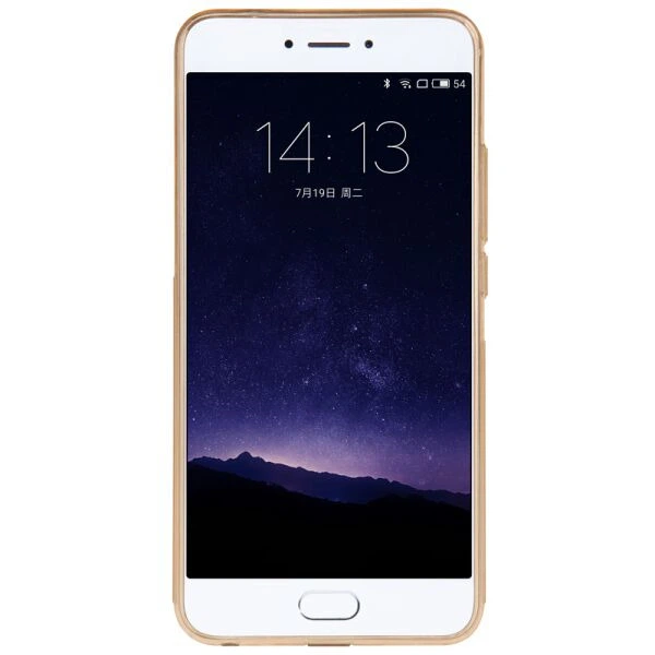 Силіконовий (TPU) чохол NILLKIN Nature для Meizu MX6 - Gold - зображення 5