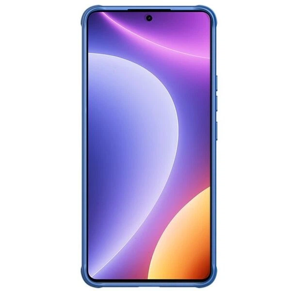 Чохол зі шторкою для камери NILLKIN CamShield Pro для Xiaomi Poco F6 - Blue - зображення 5