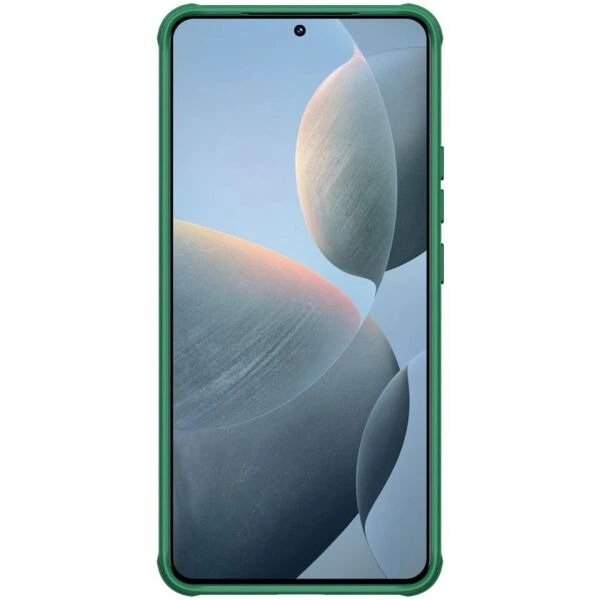 Чохол зі шторкою для камери NILLKIN CamShield Pro для Xiaomi Poco F6 Pro - Green - зображення 2