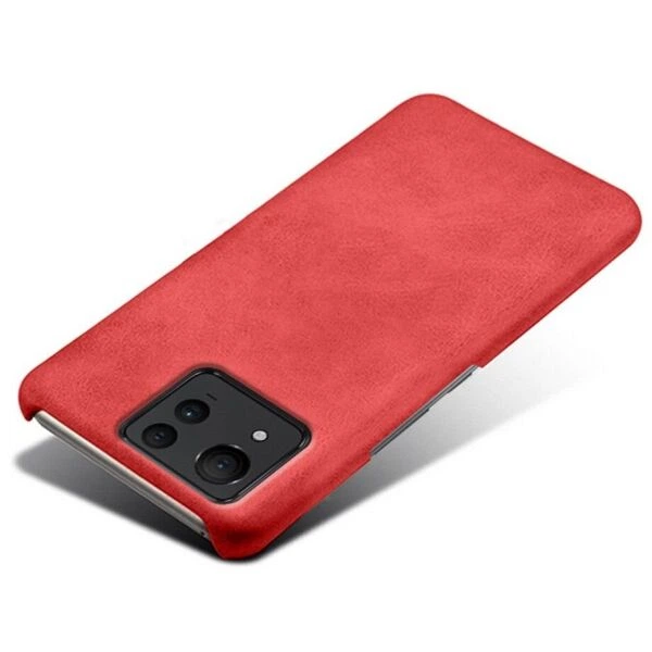 Защитный чехол Deexe Leather Back Cover для ASUS Zenfone 11 Ultra - Red - изображение 3