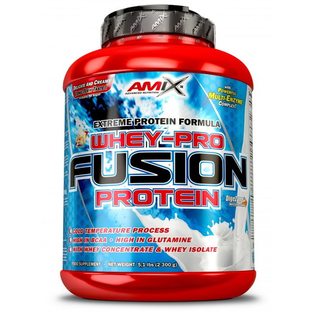 Протеин Nutrition Whey Pro Fusion, 2.3 кг Ваниль AMIX 000297077 – фото ...