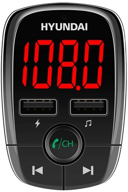 FM-трансмітер Hyundai FMT 380 BT CHARGE (HY-FMT380BTCHARGE) - зображення 3