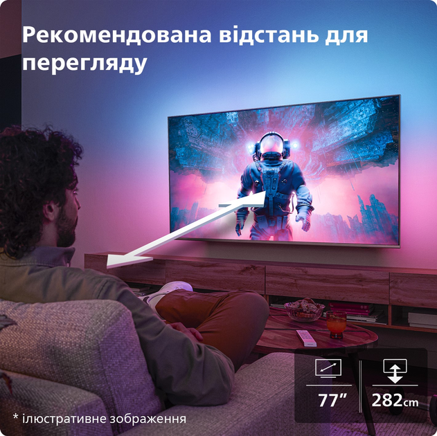 Телевізор Philips OLED 77" 77OLED819/12 - зображення 18