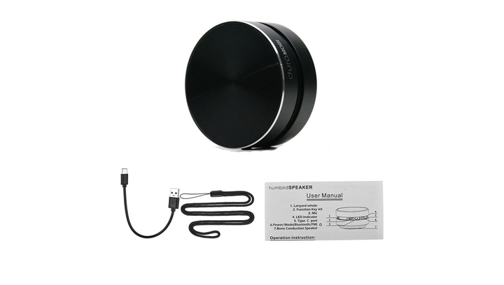 Портативна Колонка DuraMobi Hummingbird Speaker 2шт Black - зображення 5