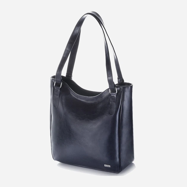 Сумка-шоппер женская из натуральной кожи Paolo Peruzzi Z-09-NAVY Темно-синяя (5903754432002) - Фото 5 Сумка-шоппер женская из натуральной кожи Paolo Peruzzi Z-09-NAVY Темно-синяя (5903754432002) - изображение 5