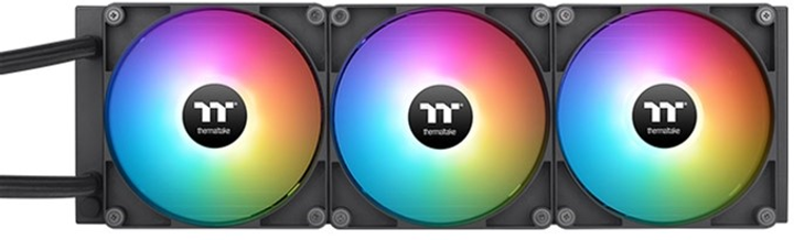 Chłodzenie wodne Thermaltake TH420 V2 Ultra ARGB Sync All-In-One Liquid Cooler Black (4713227537964) - obraz 3