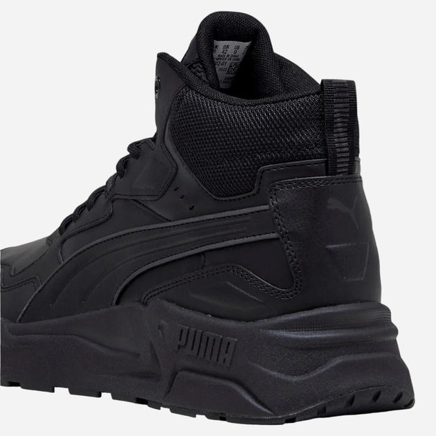 Чоловічі черевики Puma Trinity Lite Mid 395302-01 43 (9UK) 28 см Чорні (4099685079124) - зображення 6