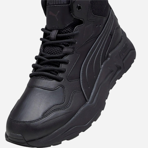 Чоловічі черевики Puma Trinity Lite Mid 395302-01 47 (12UK) 31 см Чорні (4099685079179) - зображення 5