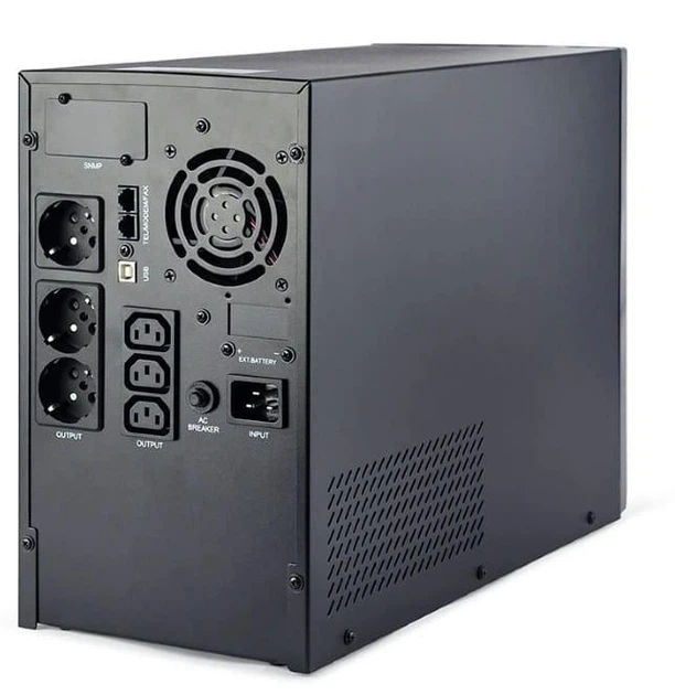 Источник бесперебойного питания EnerGenie 3000 ВА / 2400 Вт / 9 А*ч (EG-UPS-PS3000-02) - изображение 2