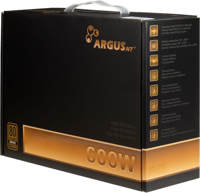 Zasilacz Inter-Tech Argus BPS-600W (4260455645256) - obraz 5