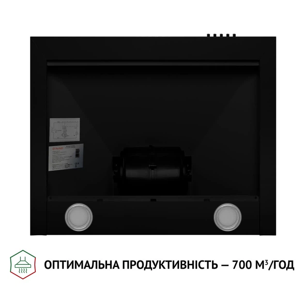 Витяжка купольна Perfelli K 6210 BL 700 LED - зображення 6