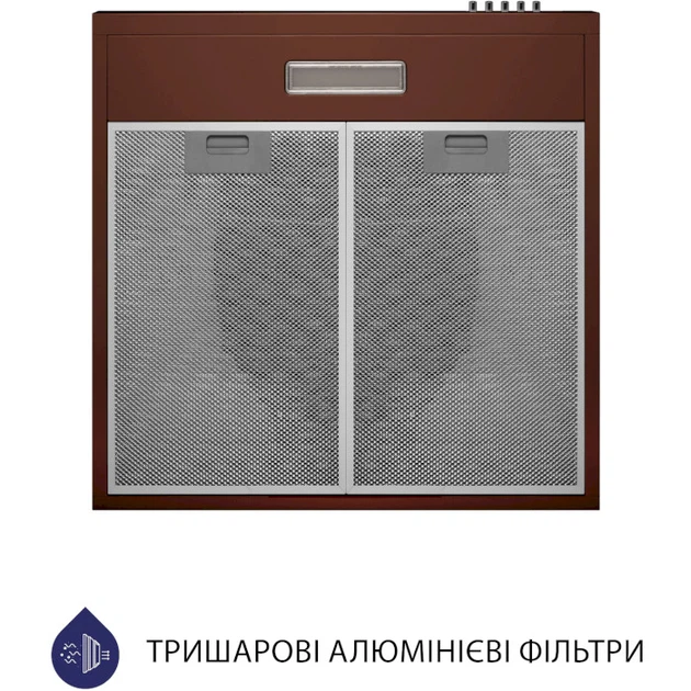 Витяжка пласка Minola HPL 513 BR - зображення 5