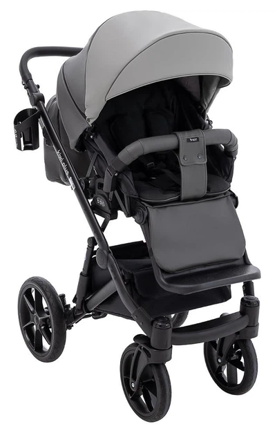 Коляска 2 в 1 Bair Kiwi Plus ECO BKP-21/15 сірий/графіт - Фото 9 Коляска 2 в 1 Bair Kiwi Plus ECO BKP-21/15 сірий/графіт - зображення 9