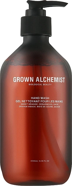 Освежающий гель для рук Grown Alchemist Invigorate Hand Wash Сладкий апельсин, кедр, шалфей 500 мл (9340800010269) - Фото 1 Освежающий гель для рук Grown Alchemist Invigorate Hand Wash Сладкий апельсин, кедр, шалфей 500 мл (9340800010269) - изображение 1