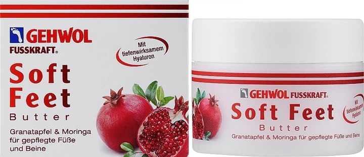 Крем-масло для ніг - Gehwol Fusskraft Soft Feet Butter 100ml (966831-31023209) - Фото 2 Крем-масло для ніг - Gehwol Fusskraft Soft Feet Butter 100ml (966831-31023209) - зображення 2