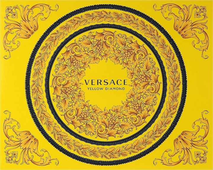 Zestaw prezentowy damski Versace Yellow Diamond Woda toaletowa 50 ml + Żel pod prysznic 50 ml + Balsam do ciała 50 ml (8011003884889) - obraz 3
