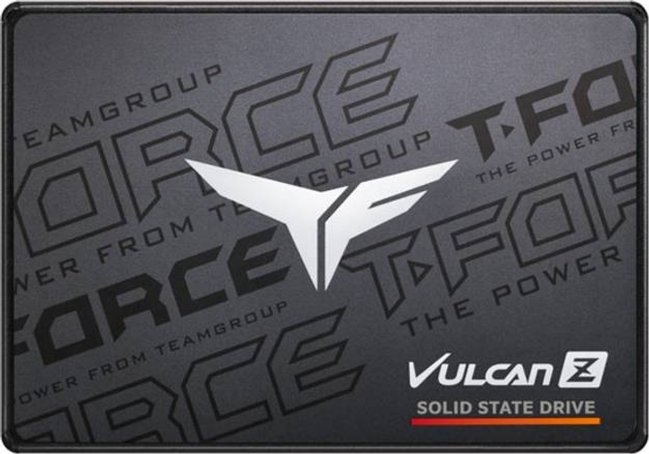 SSD диск Team Group VULCAN Z 1 TB 2.5" SATA 6 Gb/s Чорний/сірий (765441060470) - зображення 1