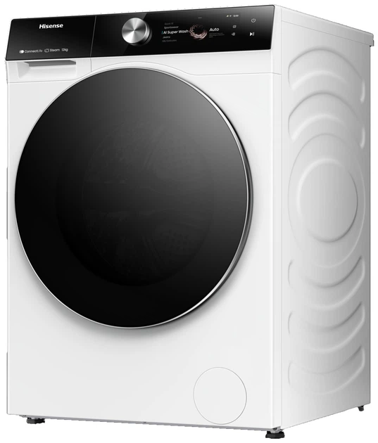 Стиральная машина Hisense WF7S1247BW + Сушильный автомат Hisense DH7S107BW (комплект) - изображение 4