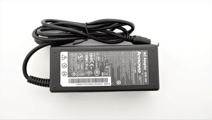 Блок живлення для ноутбука Lenovo 20V, 3.25A, 65W, 5.5*2.5мм, 3 hole, прямий роз'єм, black (без кабеля!) - Фото 4 Блок живлення для ноутбука Lenovo 20V, 3.25A, 65W, 5.5*2.5мм, 3 hole, прямий роз'єм, black (без кабеля!) - изображение 4