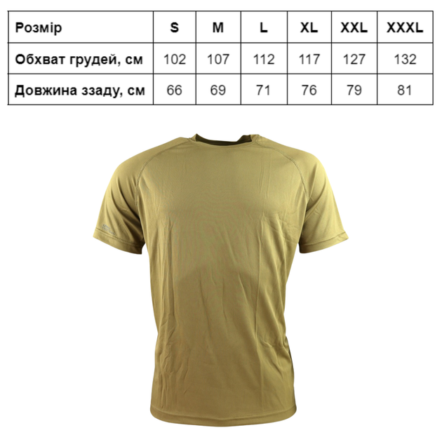 Футболка тактична KOMBAT UK Operators Mesh T-Shirt койот XXL (kb-omts-coy-xxl) - изображение 4